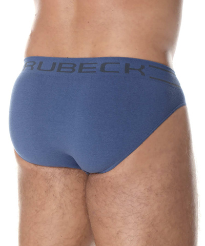 Majtki męskie slipy Brubeck classic COMFORT COTTON niebieski