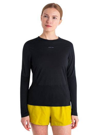 Koszulka damska Icebreaker 125 ZoneKnit Energy Wind LS Tee