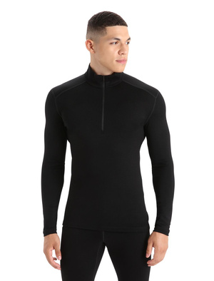 Koszulka męska z długim rękawem merino Icebreaker 260 Tech LS Half Zip