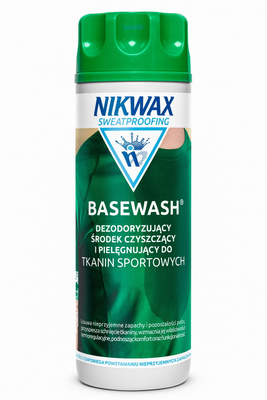 Płyn do prania syntetycznej bielizny termoaktywnej Nikwax BaseWash 300 ml