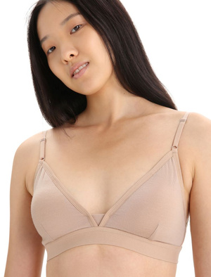 Biustonosz Icebreaker merino 150 Siren Bra PRALINE