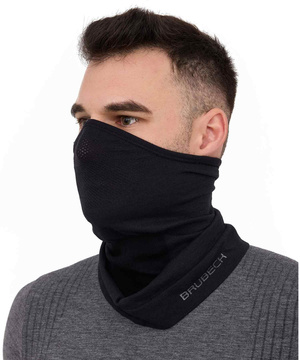 Półkominiarka merino unisex Brubeck czarny