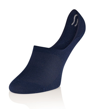 Skarpetki stopki Brubeck MERINO WOOL unisex granatowy