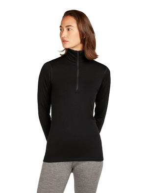 Koszulka damska z długim rękawem merino Icebreaker 200 Oasis LS Half Zip