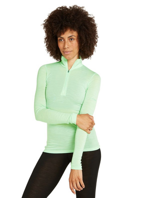 Koszulka damska z długim rękawem Icebreaker 175 Everyday LS Half Zip 