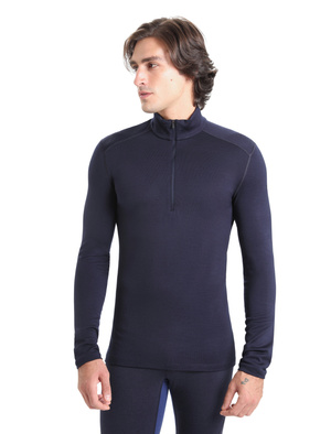 Koszulka męska z długim rękawem merino Icebreaker 260 Tech LS Half Zip
