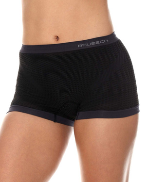Majtki damskie bokserki Brubeck Base Layer czarny