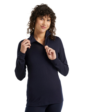 Koszulka damska z długim rękawem merino Icebreaker 260 Tech LS Half Zip