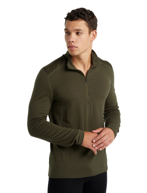 Koszulka męska Icebreaker merino 260 Tech LS Half Zip