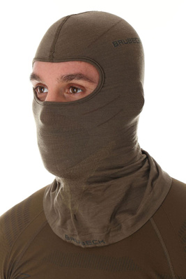 Kominiarka merino Brubeck RANGER WOOL khaki