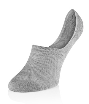 Skarpetki stopki Brubeck MERINO WOOL unisex szary