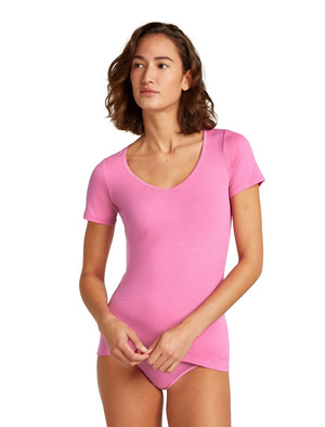 Koszulka damska z krótkim rękawem merino Icebreaker Siren SS Sweetheart