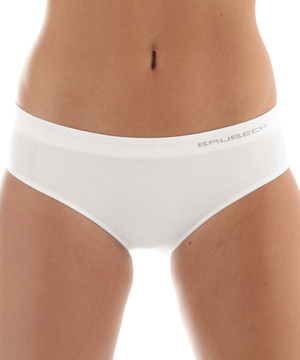 Majtki damskie biodrówki Brubeck merino COMFORT WOOL kremowy