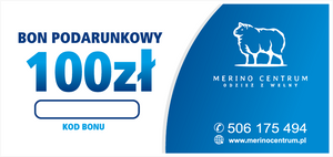 Bon podarunkowy Merino Centrum 100 zł