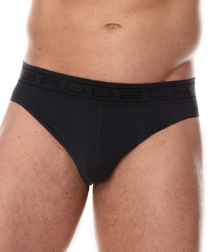 Majtki męskie slipy Brubeck classic COMFORT COTTON grafitowy