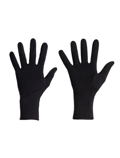 Rękawiczki merino Icebreaker 260 Tech Glove Liners BLACK
