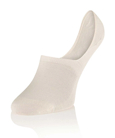 Skarpetki stopki Brubeck MERINO WOOL unisex kremowy