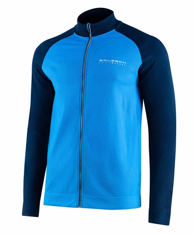 Bluza męska Brubeck ATHLETIC niebieski/granatowy
