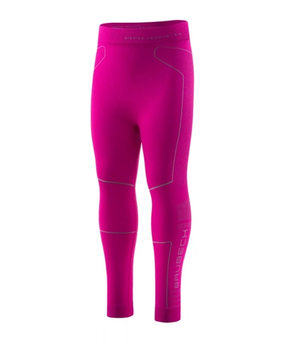 Legginsy dziecięce Brubeck Thermo fuksjowy