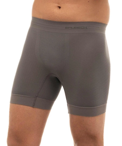 Majtki męskie bokserki Brubeck Base Layer szary