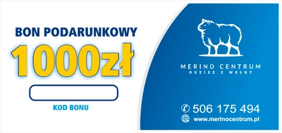 Bon podarunkowy Merino Centrum 1000 zł
