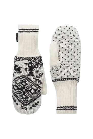 Rękawiczki merino KariTraa Saga Knit Mittens