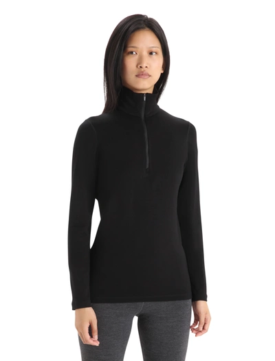 Koszulka damska z długim rękawem merino Icebreaker 260 Tech LS Half Zip 