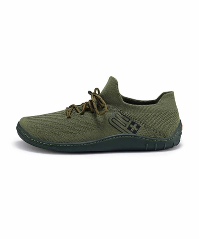 Buty minimalistyczne damskie Brubeck Barefoot MERINO - khaki